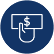 Hand Borrowing Money