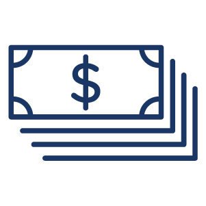 icon illustrating money