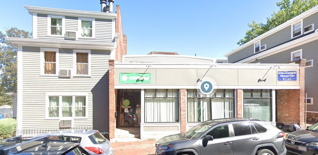 A view of the outside of the new headquarters of BECMA
