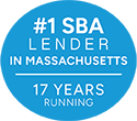 #1 SBA Lender in Massachusetts 17 years running