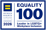 Human Rights Campaign Equality Leader in LGBTQ+ Workplace Inclusion 2026