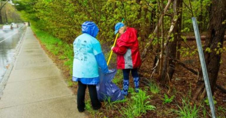 Volunteers Cleanup Roadways