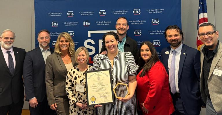 EmVision and its Eastern Bank Relationship Team celebrate EmVision’s recognition as a small business of the year