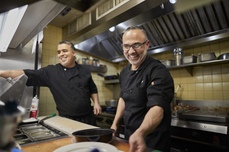 Roger & Julio, Owners of April's Pub & Grill